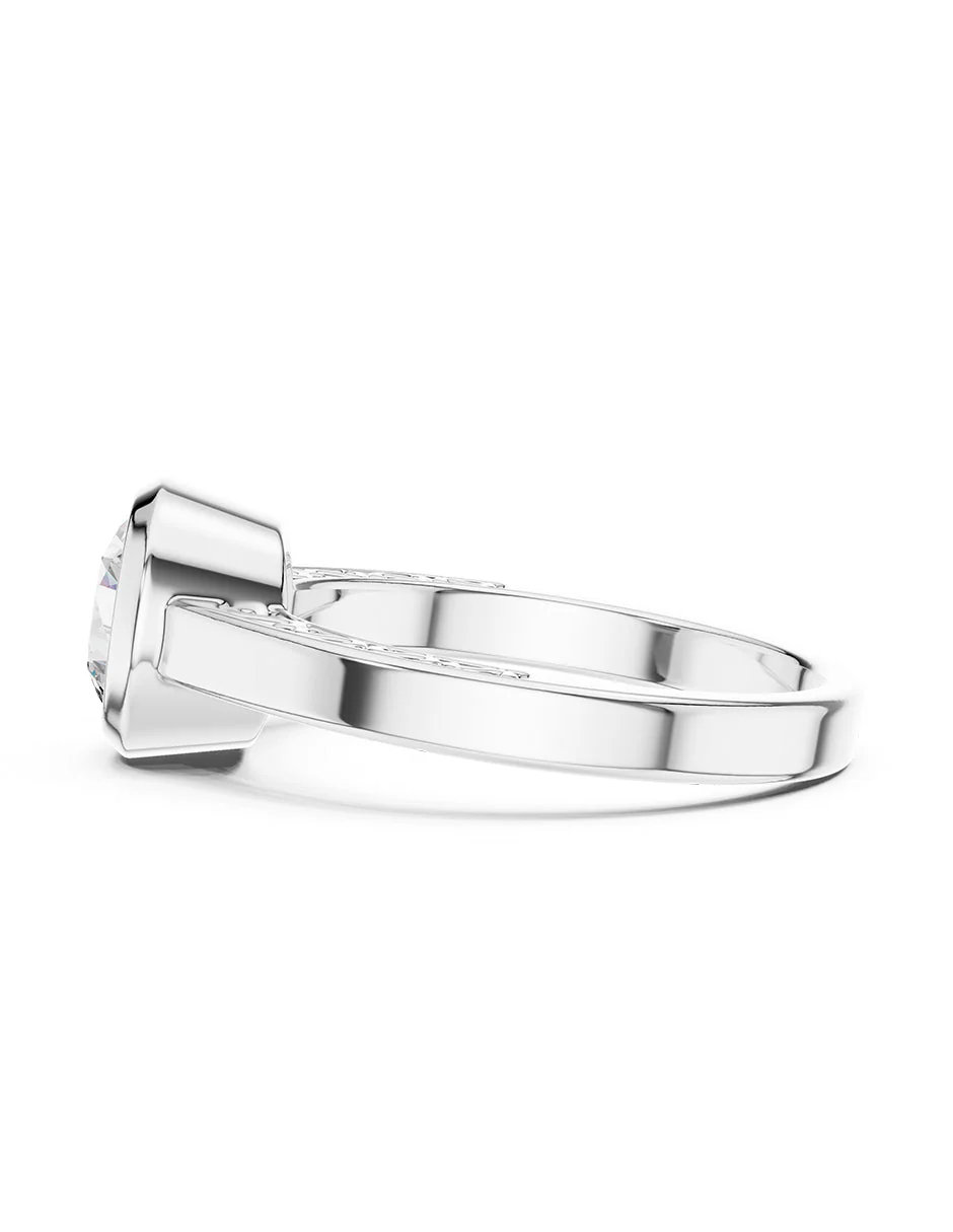 Anillo de compromiso - solitario - AMORE66-RD-LG - Image 2