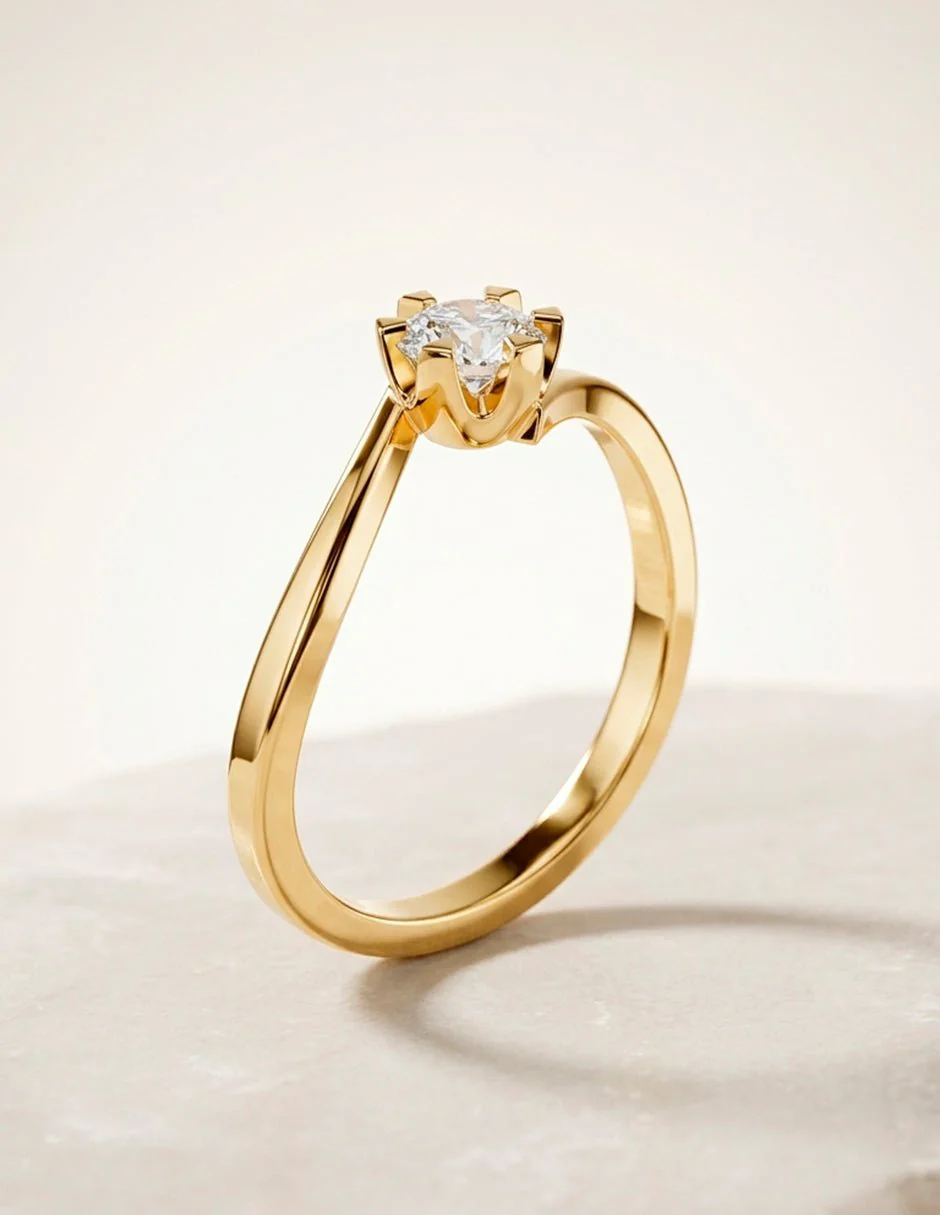 Anillo de compromiso - solitario - AMORE7-RD-LG - Image 13