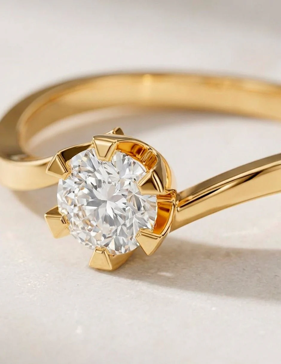 Anillo de compromiso - solitario - AMORE7-RD-LG - Image 14