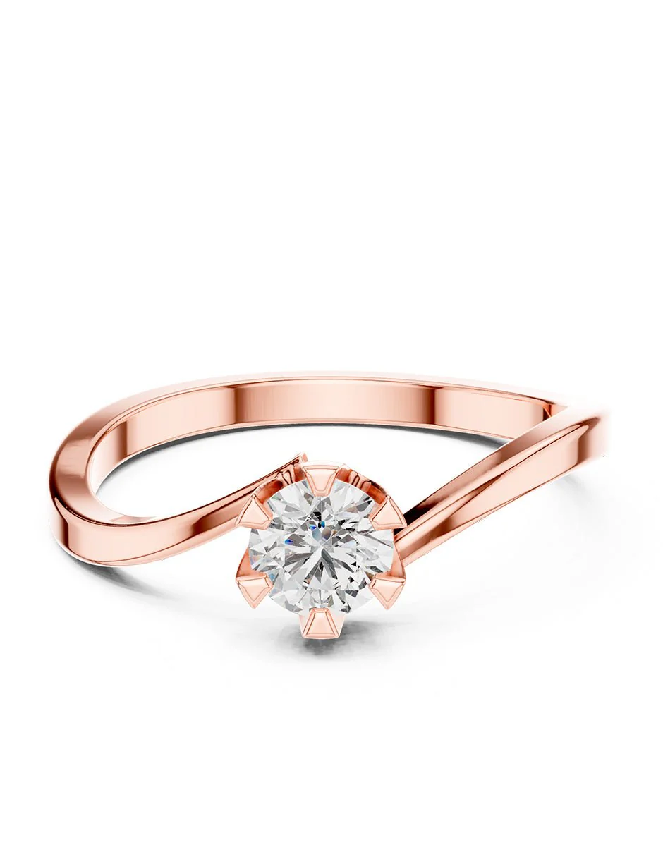Anillo de compromiso - solitario - AMORE7-RD-LG - Image 15