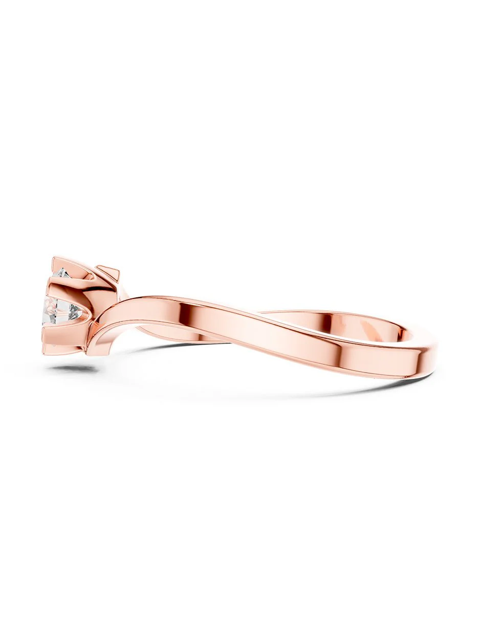 Anillo de compromiso - solitario - AMORE7-RD-LG - Image 16