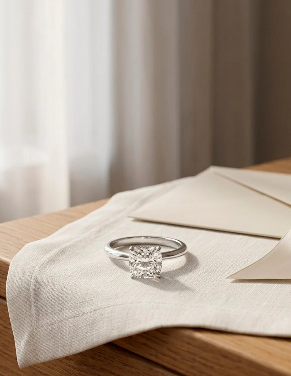 Anillo de compromiso - solitario - AMORE71-CU-LG - Image 16