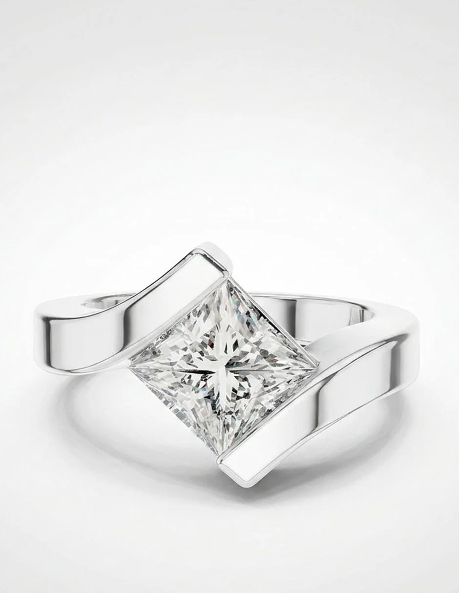 Anillo de compromiso - solitario - AMORE72-PR-LG - Image 14