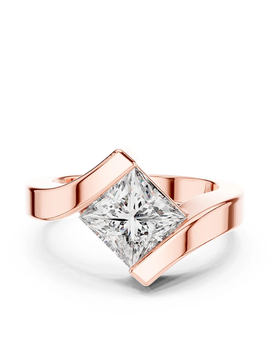 Anillo de compromiso - solitario - AMORE72-PR-LG - Image 9