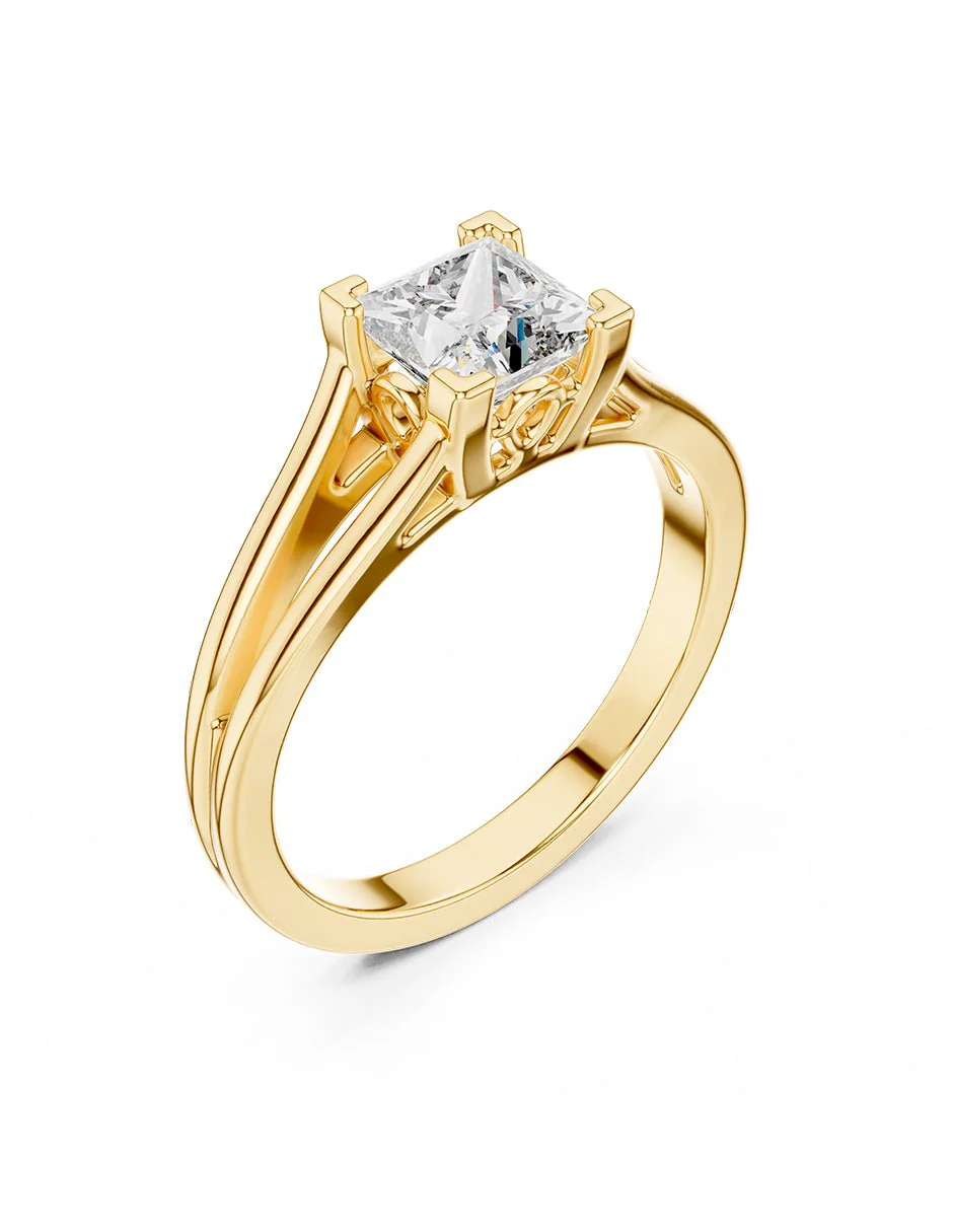 Anillo de compromiso - solitario - AMORE73-PR-LG - Image 8