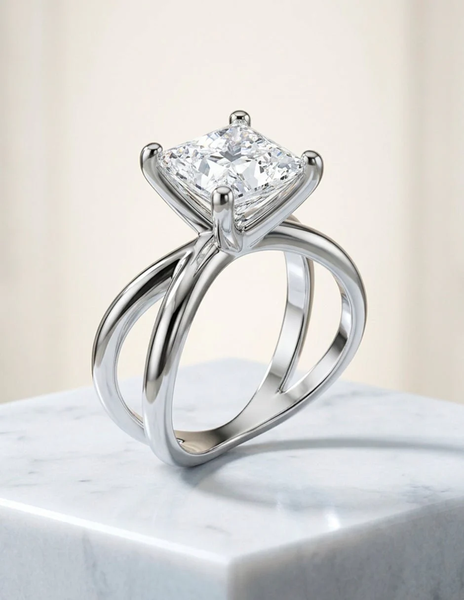 Anillo de compromiso - solitario - AMORE75-PR-LG - Image 14