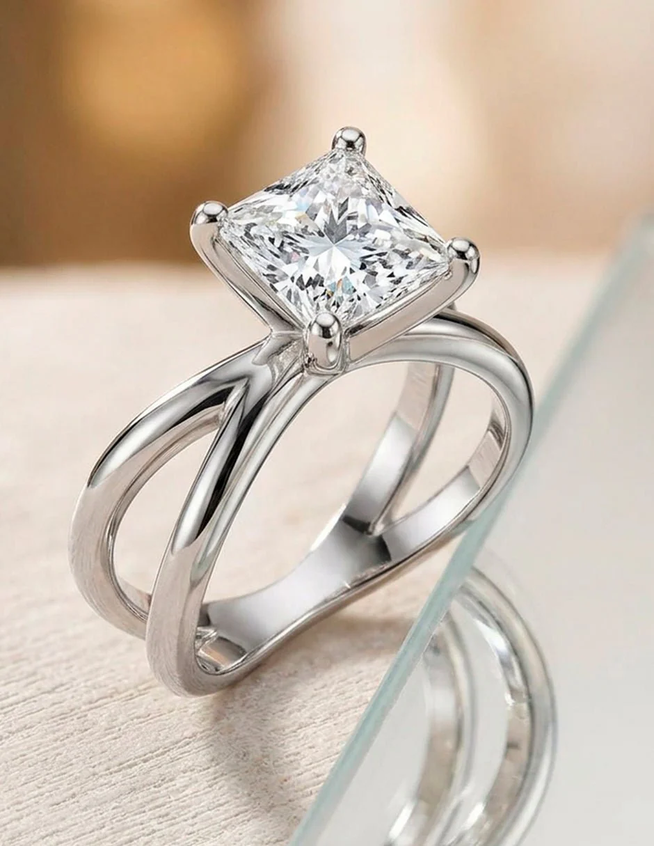 Anillo de compromiso - solitario - AMORE75-PR-LG - Image 15