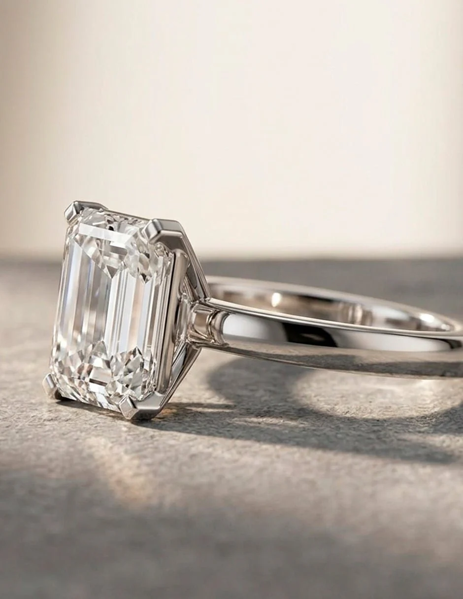 Anillo de compromiso - solitario - AMORE79-EM-LG - Image 13