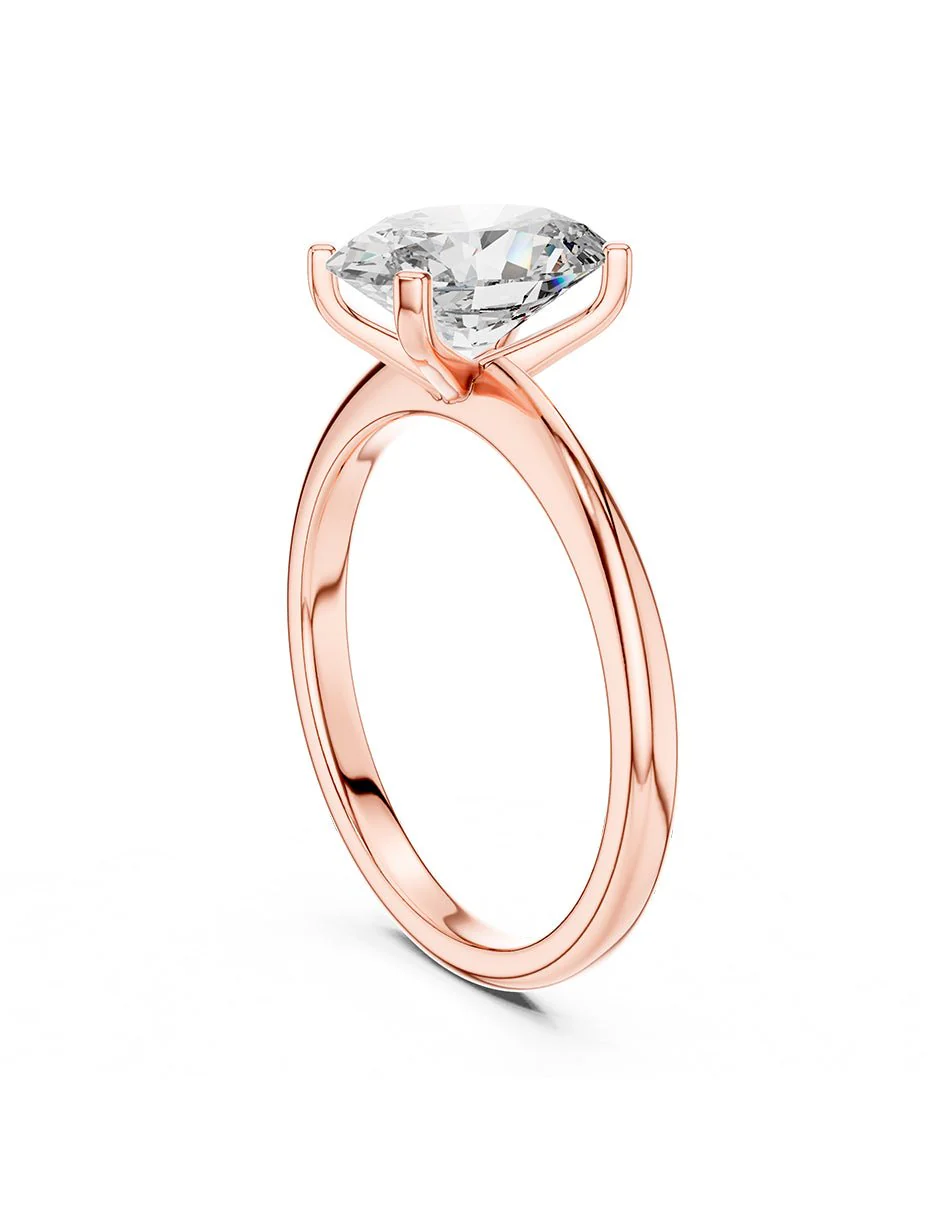 Anillo de compromiso - solitario - AMORE80-OV-LG - Image 11