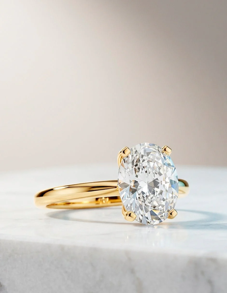 Anillo de compromiso - solitario - AMORE80-OV-LG - Image 15