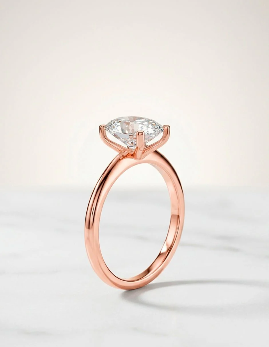 Anillo de compromiso - solitario - AMORE80-OV-LG - Image 17