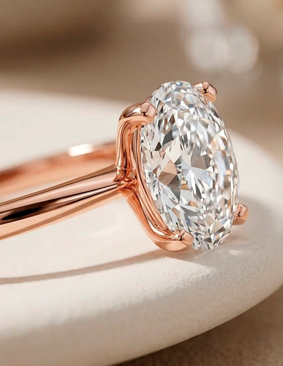 Anillo de compromiso - solitario - AMORE80-OV-LG - Image 18