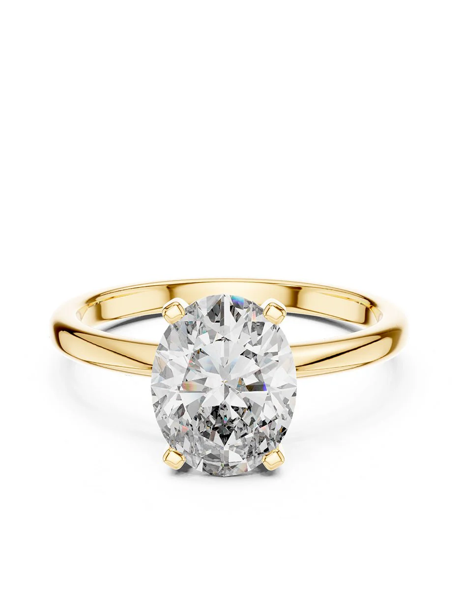 Anillo de compromiso - solitario - AMORE80-OV-LG - Image 5