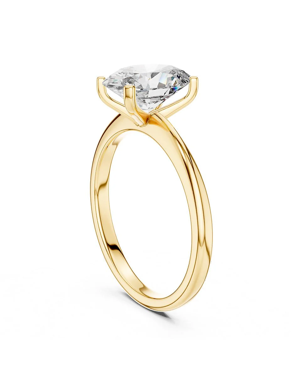 Anillo de compromiso - solitario - AMORE80-OV-LG - Image 7