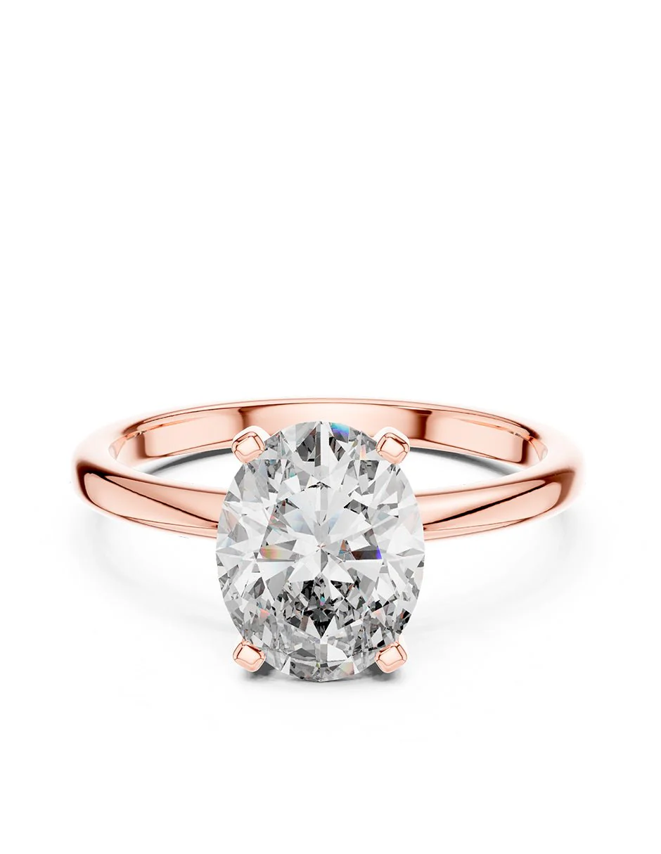 Anillo de compromiso - solitario - AMORE80-OV-LG - Image 9