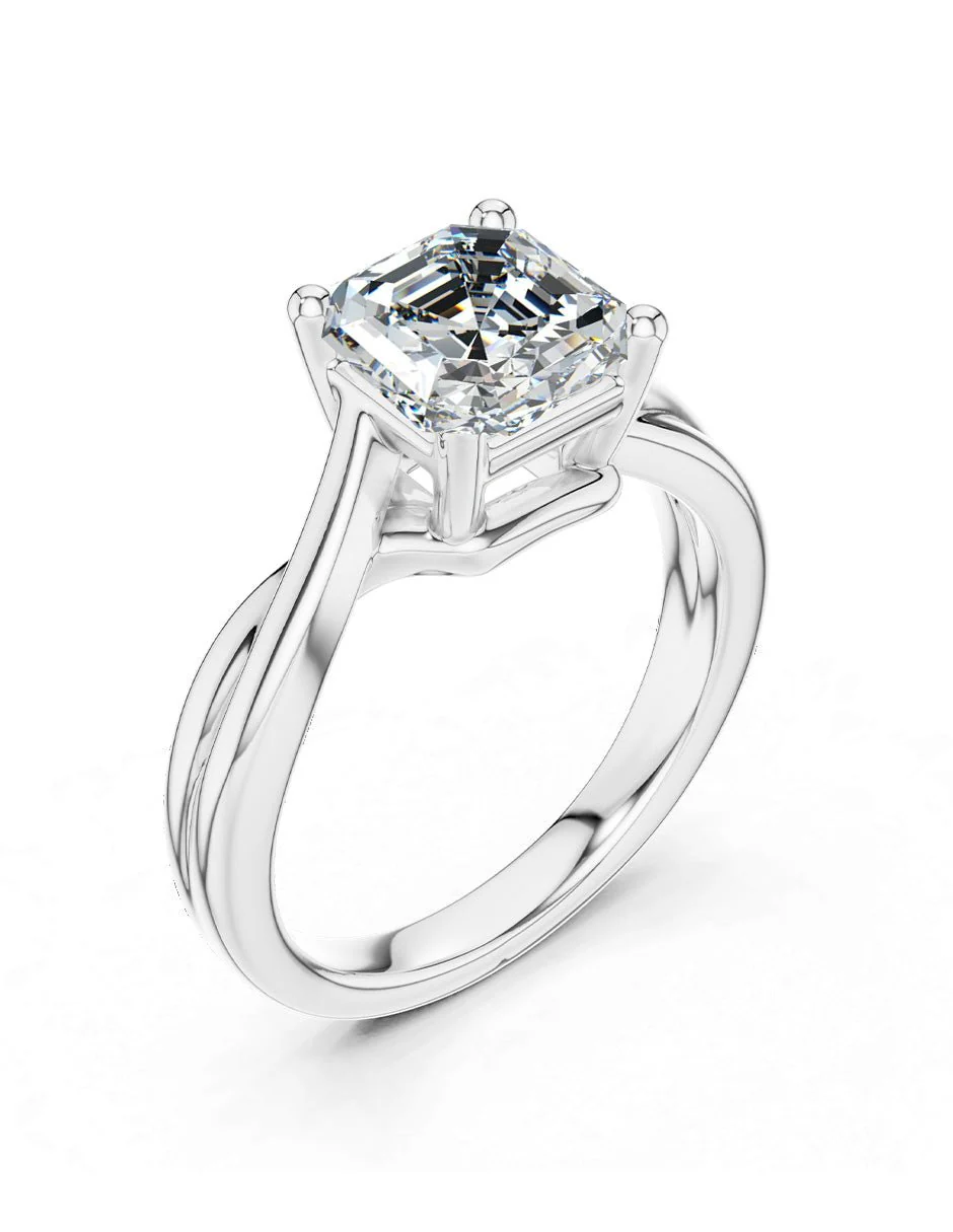 Anillo de compromiso - solitario - AMORE81-AS-LG - Image 4