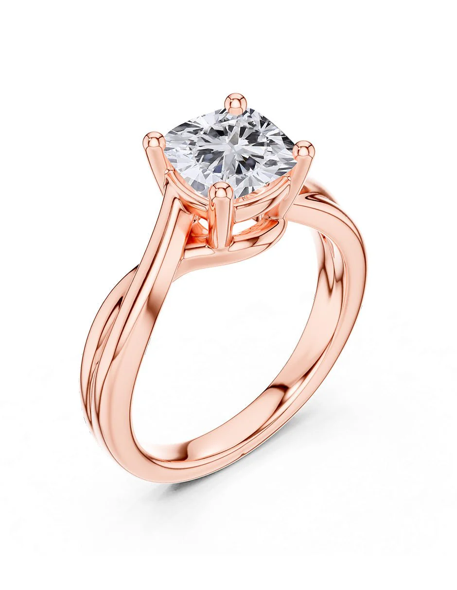 Anillo de compromiso - solitario - AMORE81-CU-LG - Image 12