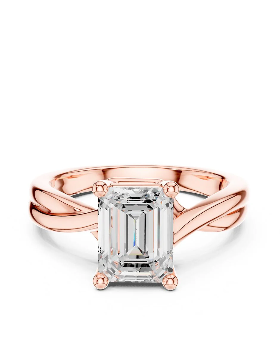 Anillo de compromiso - solitario - AMORE81-EM-LG - Image 9