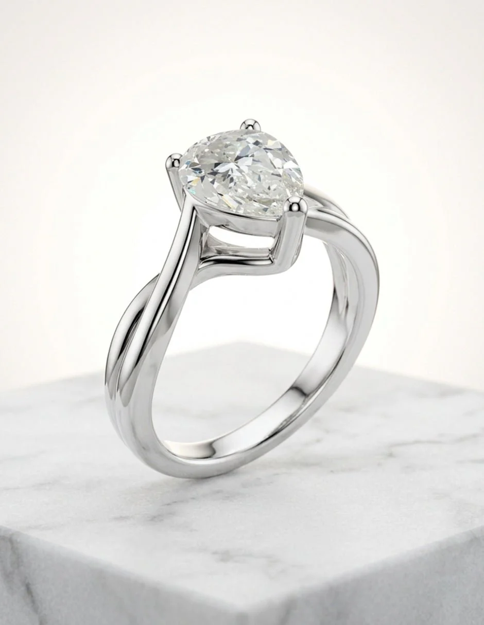 Anillo de compromiso - solitario - AMORE81-PE-LG - Image 14