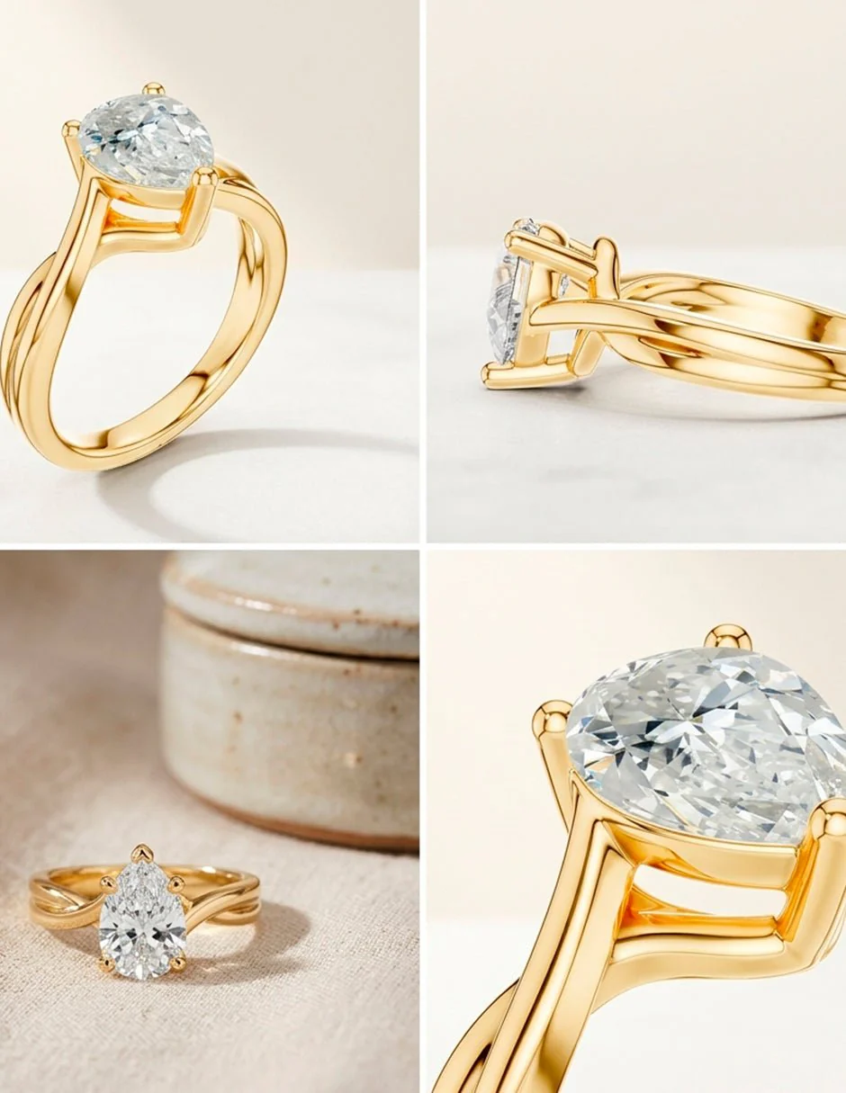 Anillo de compromiso - solitario - AMORE81-PE-LG - Image 16