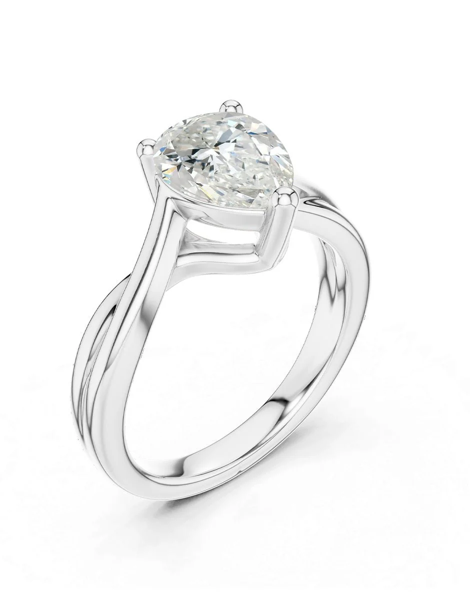 Anillo de compromiso - solitario - AMORE81-PE-LG - Image 4