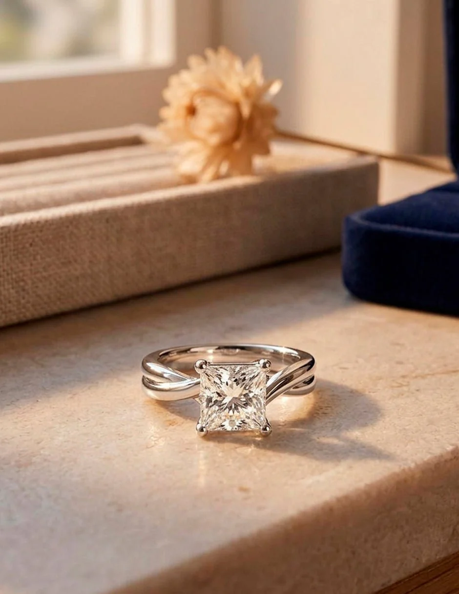 Anillo de compromiso - solitario - AMORE81-PR-LG - Image 16