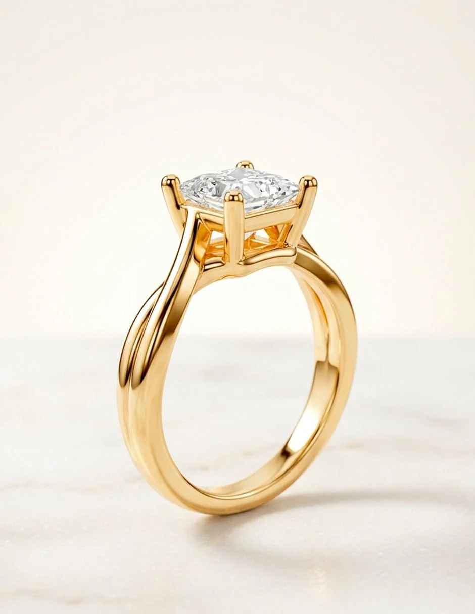 Anillo de compromiso - solitario - AMORE81-PR-LG - Image 17