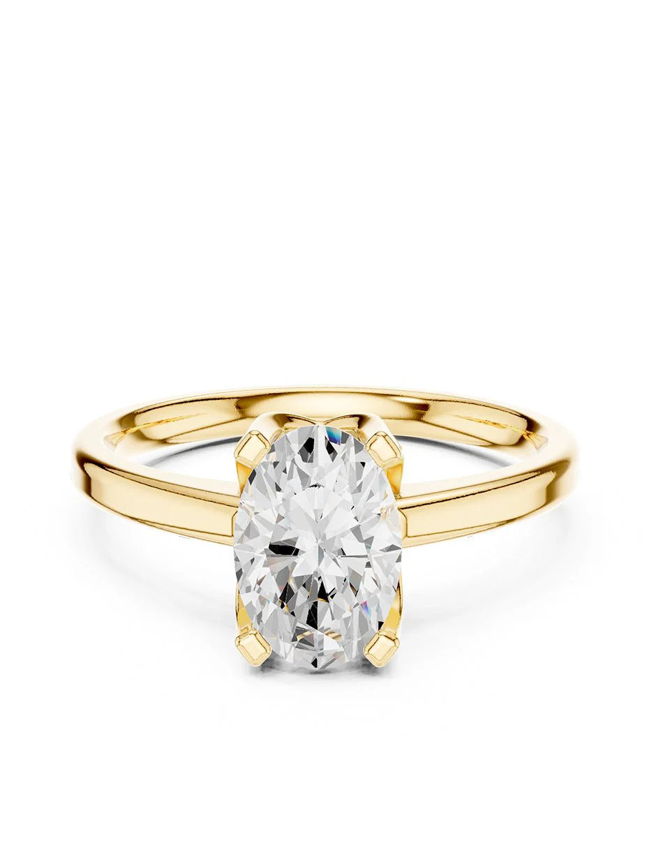 Anillo de compromiso - solitario - AMORE82-OV-LG - Image 5