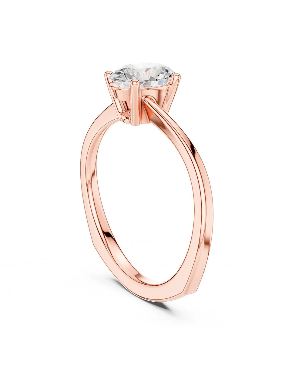 Anillo de compromiso - solitario - AMORE83-OV-LG - Image 11