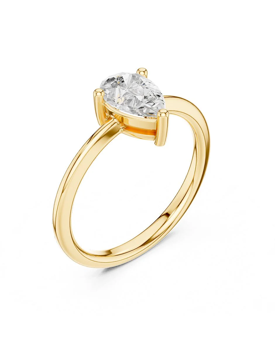 Anillo de compromiso - solitario - AMORE87-PE-LG - Image 8