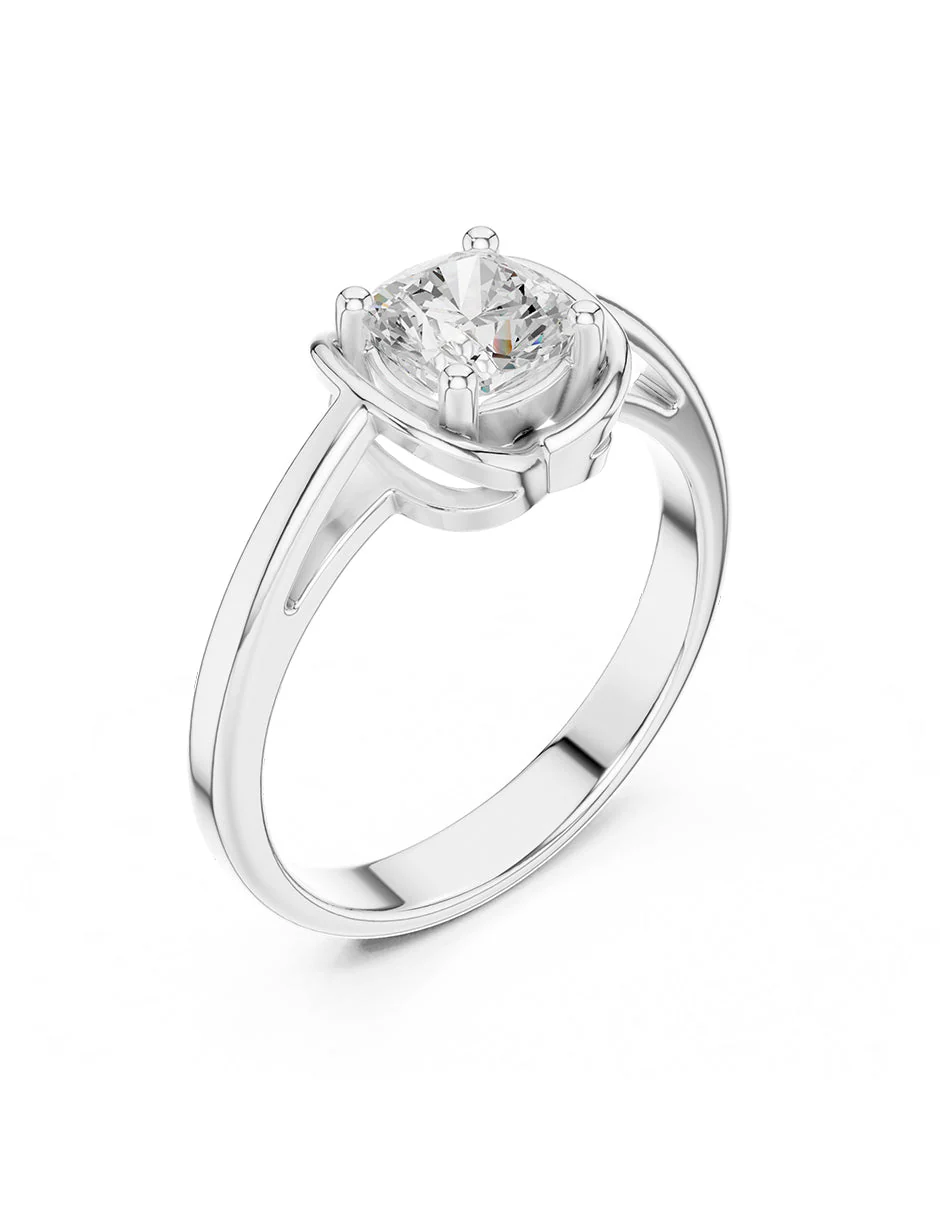 Anillo de compromiso - solitario - AMORE89-CU-LG - Image 4