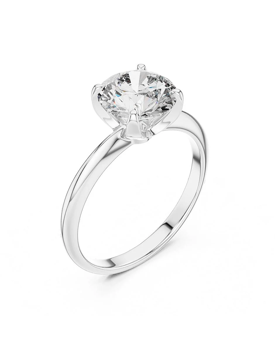 Anillo de compromiso - solitario - AMORE9-RD-LG - Image 4