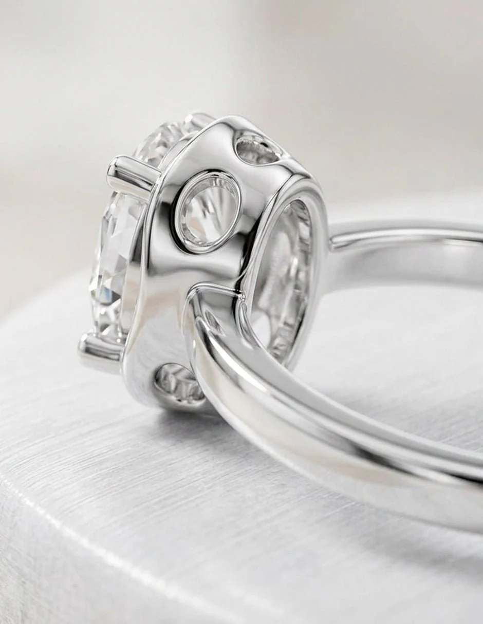 Anillo de compromiso - solitario - AMORE90-OV-LG - Image 13