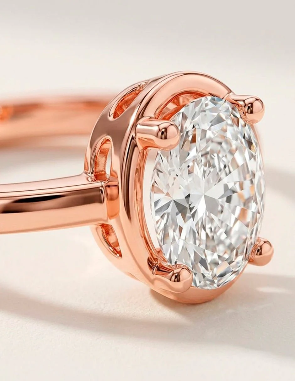 Anillo de compromiso - solitario - AMORE90-OV-LG - Image 21