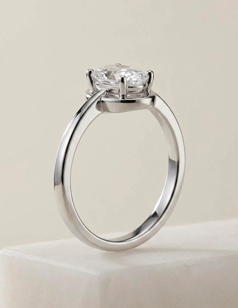 Anillo de compromiso - solitario - AMORE91-OV-LG - Image 13