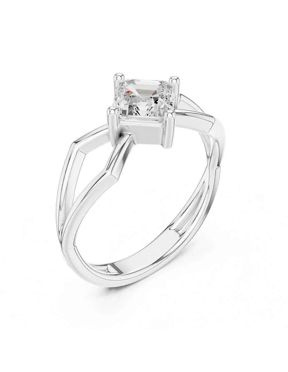 Anillo de compromiso - solitario - AMORE94-PR-LG - Image 4