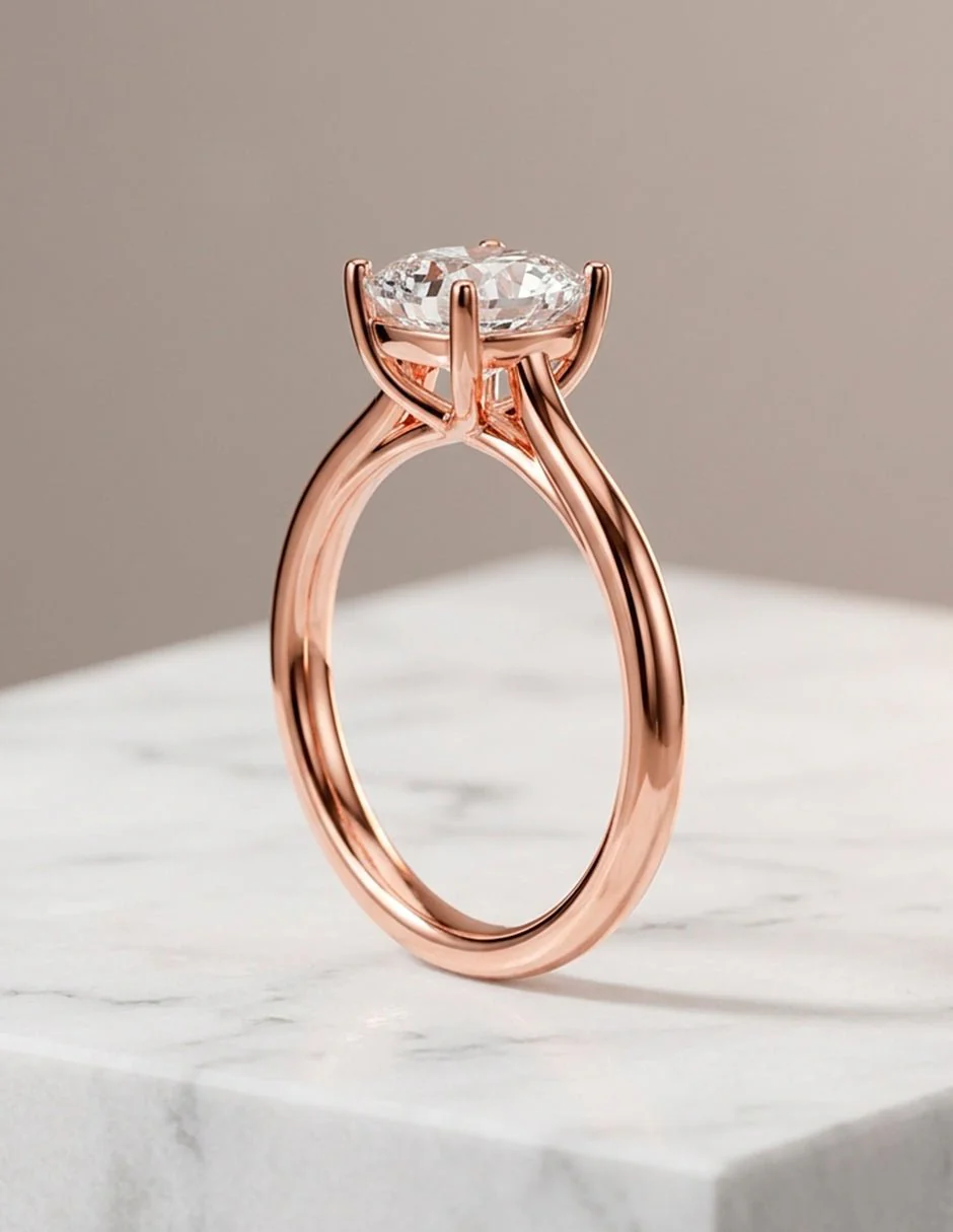 Anillo de compromiso - solitario - AMORE96-CU-LG - Image 22