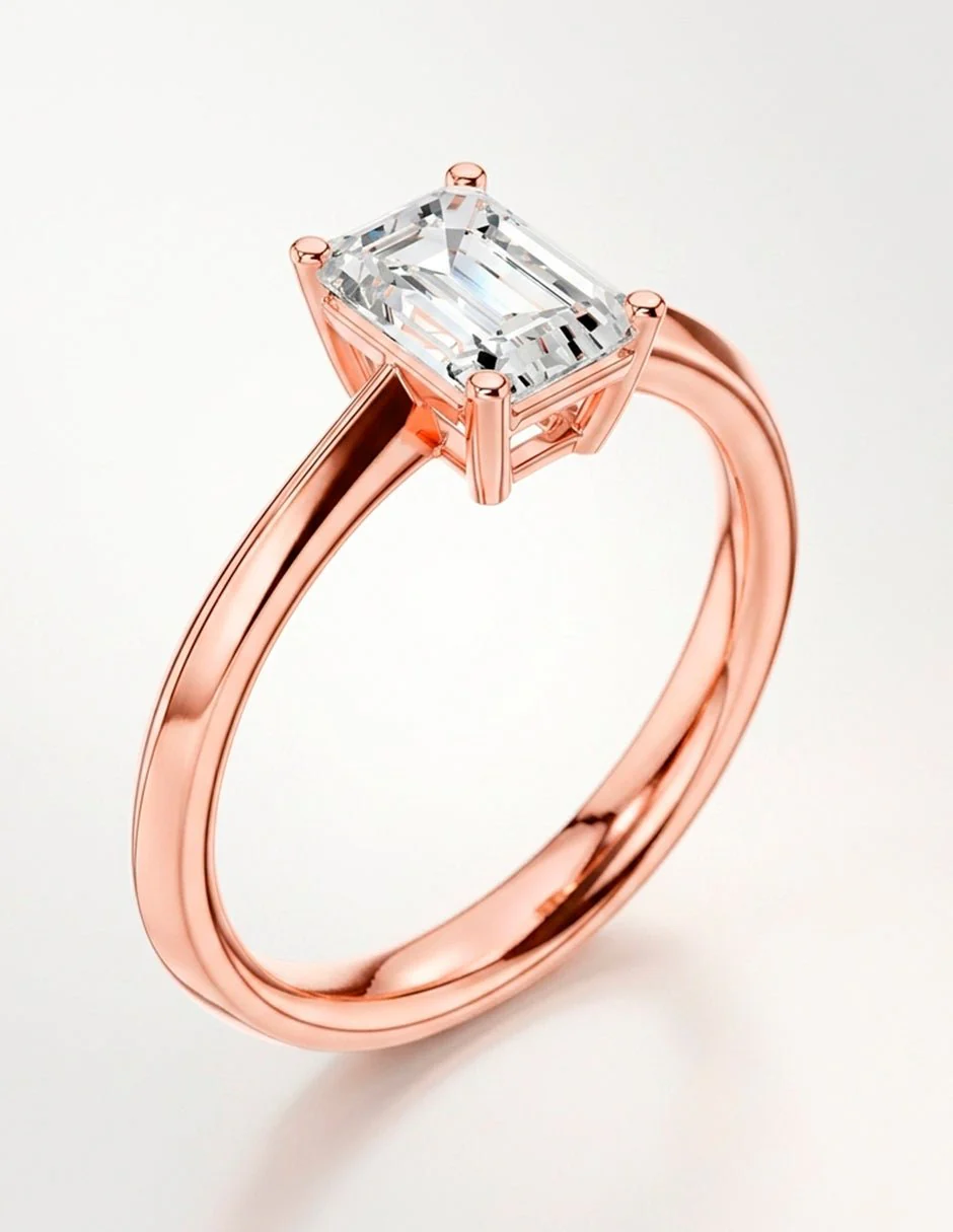 Anillo de compromiso - solitario - AMORE97-EM-LG - Image 21