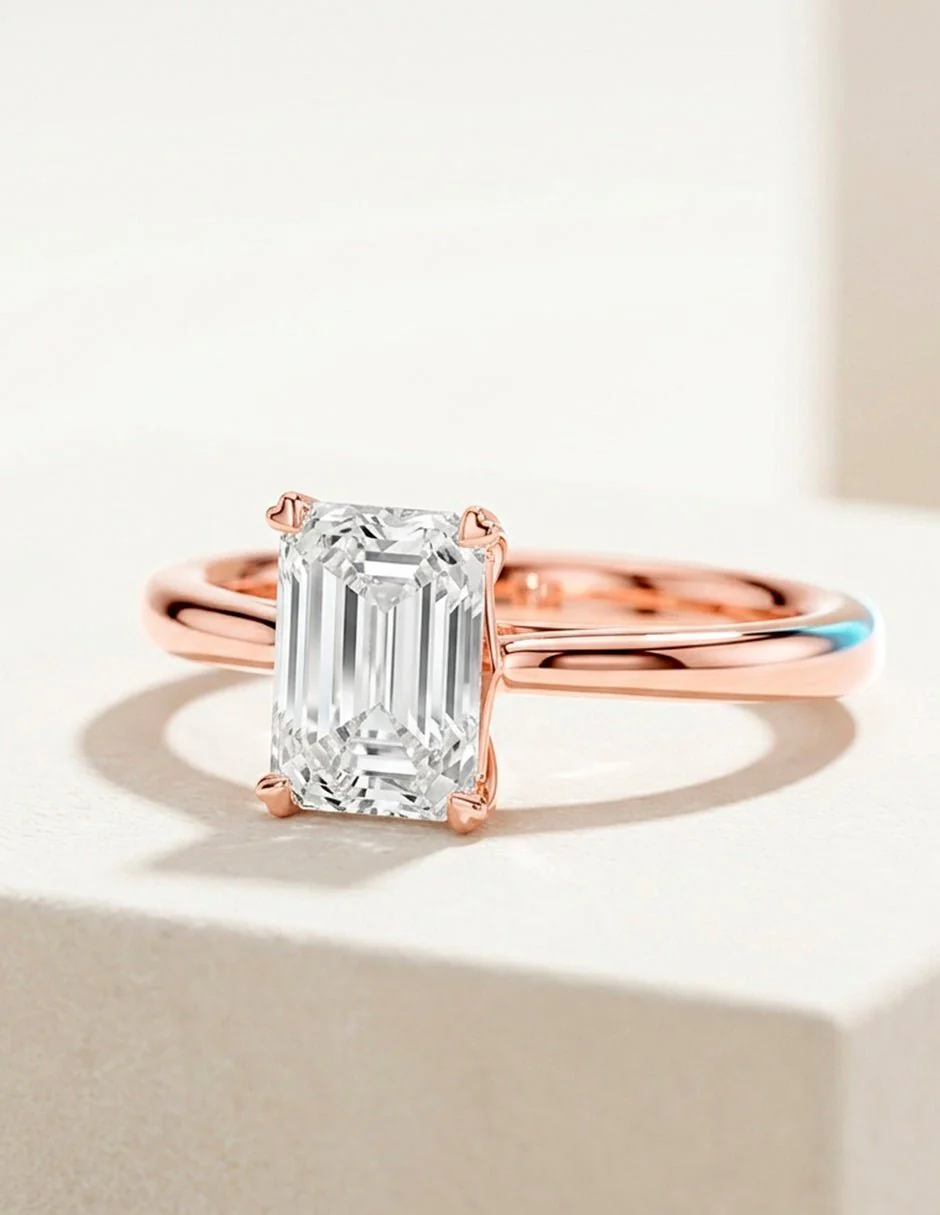 Anillo de compromiso - solitario - AMORE98-EM-LG - Image 20