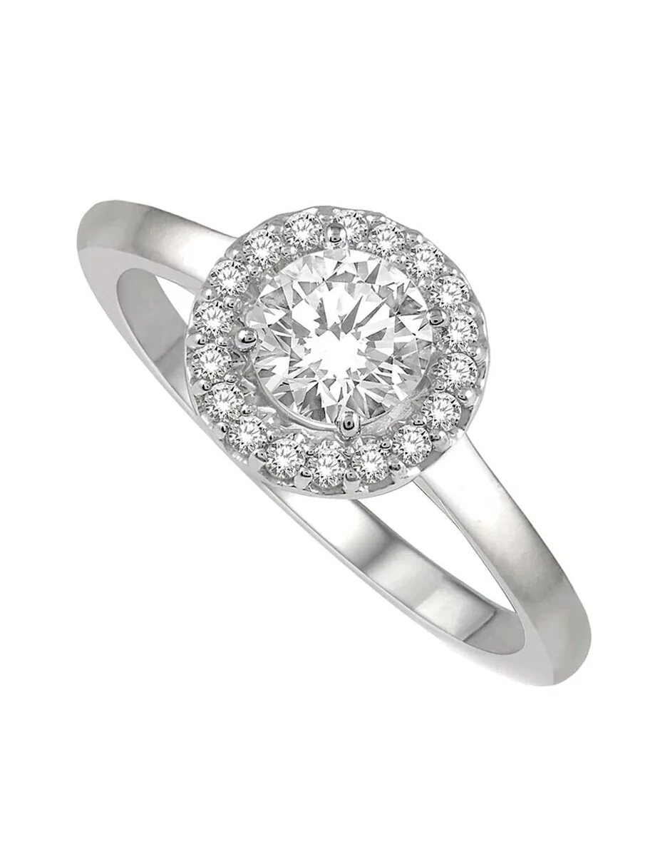 ANILLO DE COMPROMISO CON DIAMANTE DE 0.25 F SI1 - Image 3