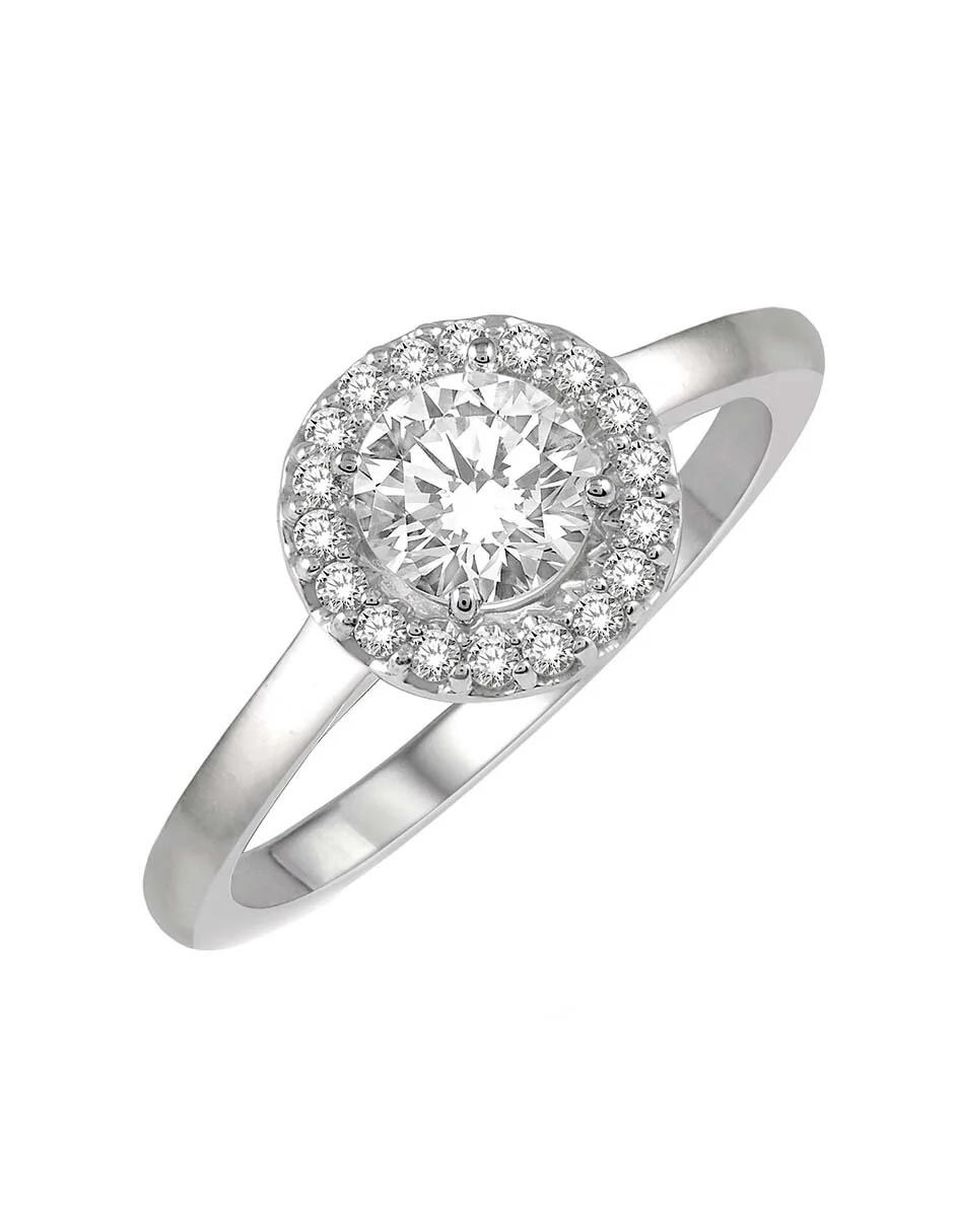 ANILLO DE COMPROMISO CON DIAMANTE DE 0.25 F SI1 - Image 4