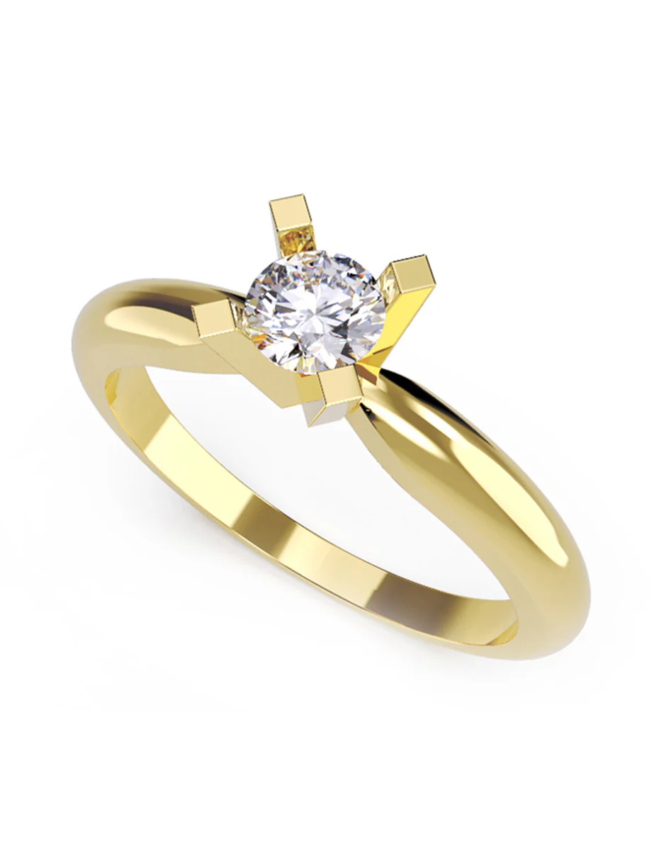 ANILLO CON DIAMANTE DE LABORATORIO ESTILO SOLITARIO - Image 11