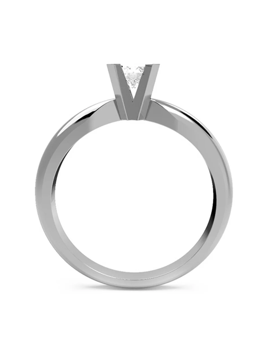 ANILLO CON DIAMANTE DE LABORATORIO ESTILO SOLITARIO - Image 2