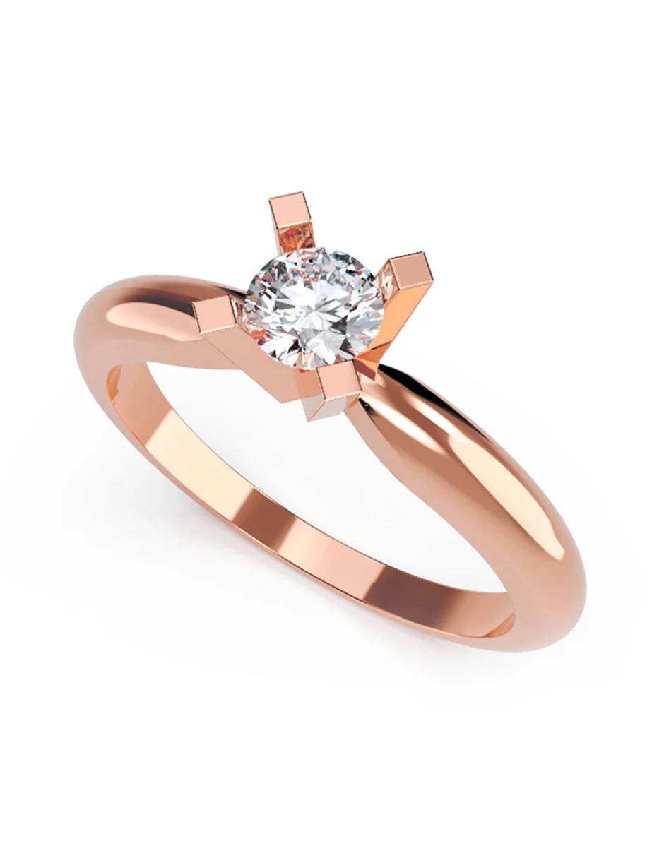 ANILLO CON DIAMANTE DE LABORATORIO ESTILO SOLITARIO - Image 7
