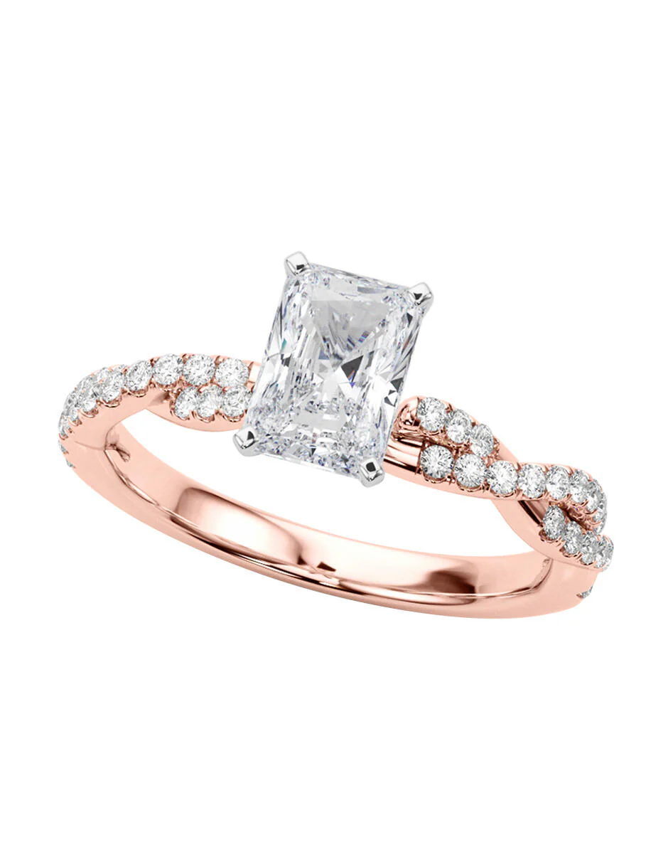 MONTADURA PARA PERSONALIZAR ANILLO DE COMPROMISO - PAVÉ - Image 9