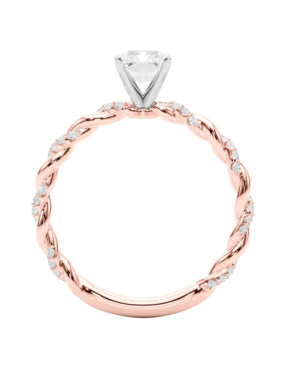 MONTADURA PARA PERSONALIZAR ANILLO DE COMPROMISO - PAVÉ - Image 10