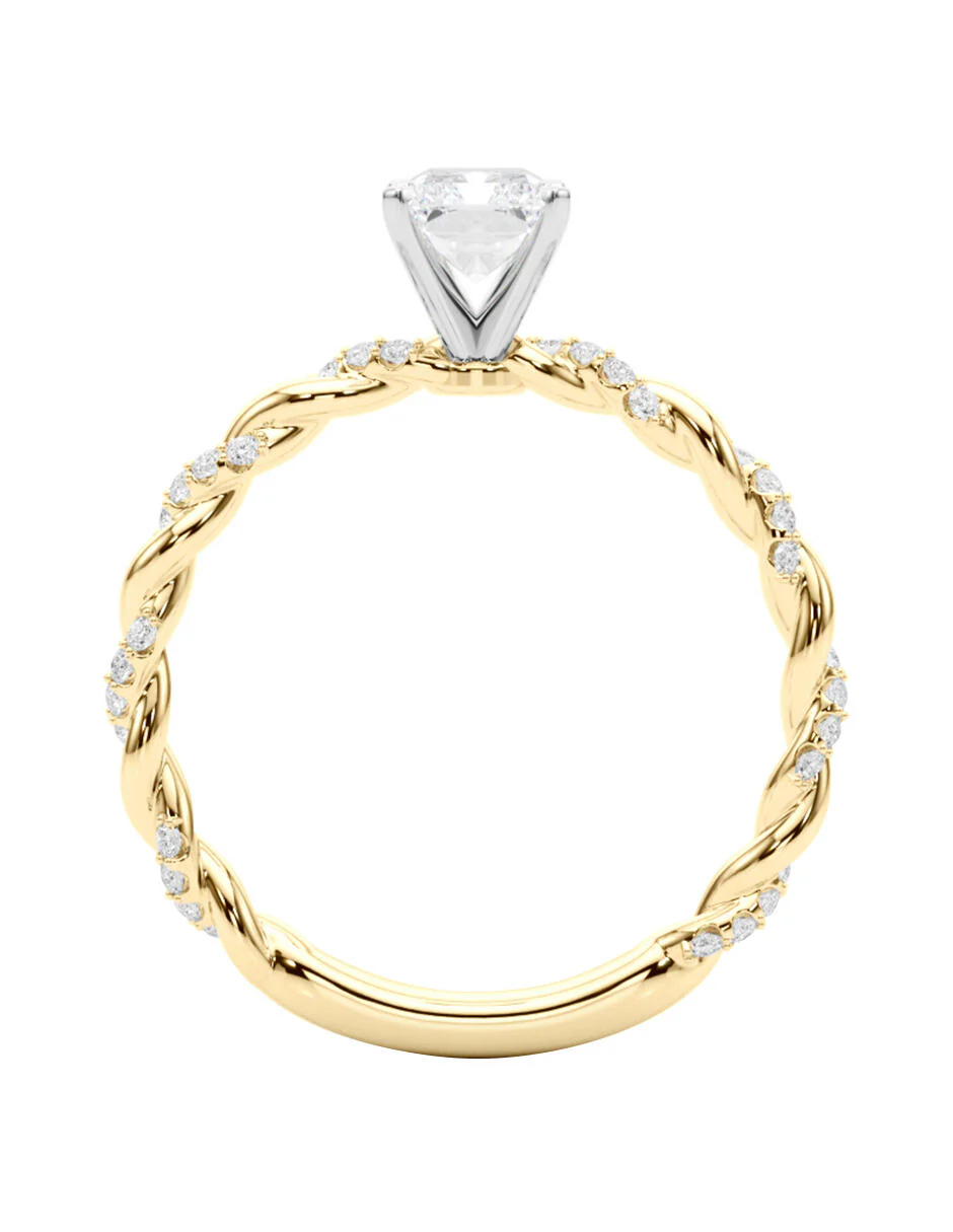 MONTADURA PARA PERSONALIZAR ANILLO DE COMPROMISO - PAVÉ - Image 6