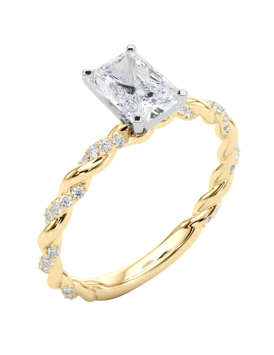 MONTADURA PARA PERSONALIZAR ANILLO DE COMPROMISO - PAVÉ - Image 8