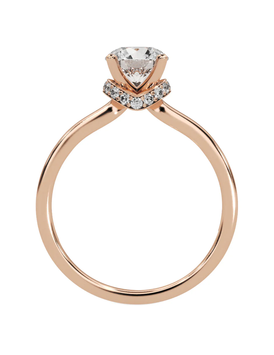 MONTADURA PARA PERSONALIZAR ANILLO DE COMPROMISO - PAVÉ - Image 10