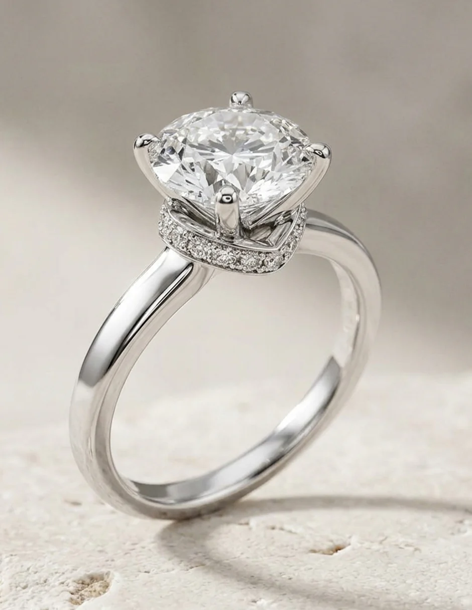 MONTADURA PARA PERSONALIZAR ANILLO DE COMPROMISO - PAVÉ - Image 13